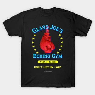 Glass Joe's Boxing Gym Funny Nerdy Vintage Video T-Shirt